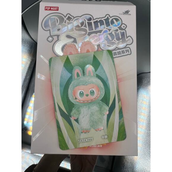 LABUBU Confirmed “Serenity” Big Into Energy Pop Mart BIE - Picture 1 of 5